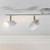 Endon Lighting Endon 59933 Gull 4 Light White/Brass LED Spotlight