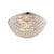Endon Lighting Endon 60103 Chryla 3 Light Chrome Bathroom Flush Fitting
