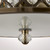 Endon Lighting Endon 70558 Hudson 3 Light Antique Brass Semi Flush Fitting