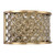 Endon Lighting Endon 70559 Hudson 2 Light Antique Brass Wall Light