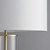 Endon Lighting Endon 68802 Lessina 1 Light Brushed Gold Table Lamp