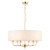 Endon Lighting Endon 70561 Nixon 6 light Brass Ceiling Pendant