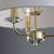 Endon Lighting Endon 70560 Nixon 3 Light Brass Ceiling Pendant