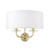 Endon Lighting Endon 70562 Nixon 2 light Brass Wall Light