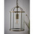 Endon Lighting Endon 69454 Lambeth 1 Light Antique Brass Ceiling Pendant