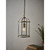 Endon Lighting Endon 69454 Lambeth 1 Light Antique Brass Ceiling Pendant