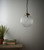Endon Lighting Endon 71123 Brydon 1 Light Antique Brass Ceiling Pendant