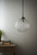 Endon Lighting Endon 71124 Brydon 1 Light Antique Brass Ceiling Pendant