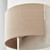 Endon Lighting Endon 70335 Obi 1 Light Natural Linen Wall Light