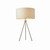 Endon Lighting Endon 73144 Tri 1 Light Chrome Plated Table Lamp