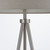 Endon Lighting Endon 66987 Tri 1 Light Matt Nickel Floor Lamp