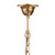 Dar Lighting Dar ATT0535 Atticus 5 Light Gold Ceiling pendant 