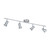 Firstlight FirstLight 6094BS Magnum 4 Light Brushed Steel Ceiling Bar