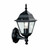 Firstlight FirstLight E200BK 4 Panel Black 1 Light Uplight Wall Light