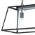 Dar Lighting Dar ACA0322 Academy 3 Light Black and Glass Box Pendant 