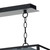 Dar Lighting Dar ACA0322 Academy 3 Light Black and Glass Box Pendant 