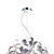 Dar Lighting Dar  RAW1350 Rawley 9 Light Aluminium Ceiling Pendant 
