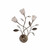 Firstlight 8360AB Cindy 3 Light Antique Brass Wall Bracket