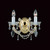 Impex Lighting Impex CP00150/02/WB/G Strass Crystal 2 Light Wall Bracket