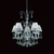 Impex Lighting Impex CE08800/05/CH Strass Crystal 5 Light Chandelier