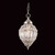 Impex Lighting Impex CO01219/01/S Crystal Collection Beaded Crystal Pendant