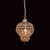 Impex Lighting Impex CO812161/01/SN Crystal Collection Morocco Pendant