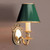 Impex Lighting Impex SMBB00061/PB Brooklands Sandringham Brass Wall Bracket
