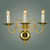 Impex Lighting Impex BF19312/03/WB Brass and Flemish Wall Bracket