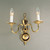Impex Lighting Impex BF19180/02/WB Georgian Cast Brass Wall Bracket