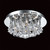 Impex Lighting Impex CFH011025/04/CH Parma Chrome Flush Fitting