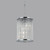Impex Lighting Impex LG012171/04/CH Chrome Halogen Optical Crystal Lantern