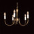 Impex Lighting Impex SMBB00075/AB Brooklands Solar 5 Light Fitting