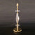 Impex Lighting Impex ST0000C/TL/G Boston Optic Crystal Table Lamp in Gold