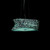 Impex Lighting Impex CFH211131/06/CLR/CH Tia Clear/Chrome Twist Ceiling Light