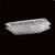 Impex Lighting Impex CFH201114/08/PL/CH Parma 8 Light Crystal Flush Fitting