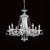 Impex Lighting Impex CF112151/08/CH Calgary 8 Light Chrome Ceiling Pendant