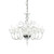 Impex Lighting Impex CB301163/08/CH Saskia 8 Light Chrome Ceiling Pendant