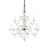 Impex Lighting Impex CB301161/84/CH Padova 12 Light Clear Chrome Pendant