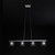 Impex Lighting Impex CFH211171/04/BAR/CH Sonja 4 Light Chrome Bar Pendant