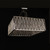 Impex Lighting Impex CFH310221/05/CH Melenki 5 Light Chrome Ceiling Pendant