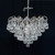 Impex Lighting Impex CFH401091/05/AB Emmie 5 Light Antique Brass Pendant