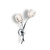 Firstlight 8614CH Maple 2 Light Chrome Wall Light