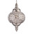 Firstlight 8648CH Taj 1 Light Chrome Ceiling Pendant