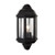 Firstlight 8655BK Park 1 Light Black Outdoor Wall Light