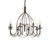 Firstlight 2318AS Regency Antique Silver Ceiling Pendant