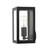 Dar Lighting Dar  ERA0722 Era 1 Light Black Outdoor wall Light 