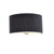 Dar Lighting Dar  ZAR0139 Zaragoza 1 Light Grey Micro Pleat Wall Light 