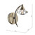 Dar Lighting Dar  LUT0775 Luther 1 Light Antique Brass Wall Light 