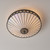 Interiors 1900 64145 Fargo Tiffany Flush Fitting