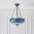 Interiors 1900 Interiors1900 64075 Blue Dragonfly Inverted Pendant